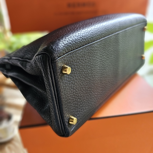 HERMES KELLY BLACK - Picture 10 of 16